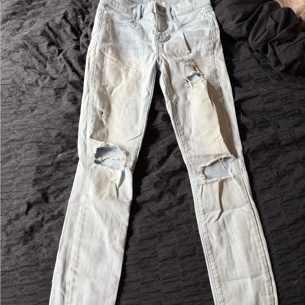 PacSun Light Blue Ankle Jeggings